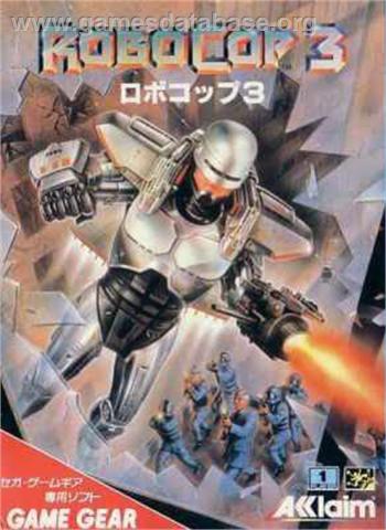 Cover Robocop 3 for Game Gear